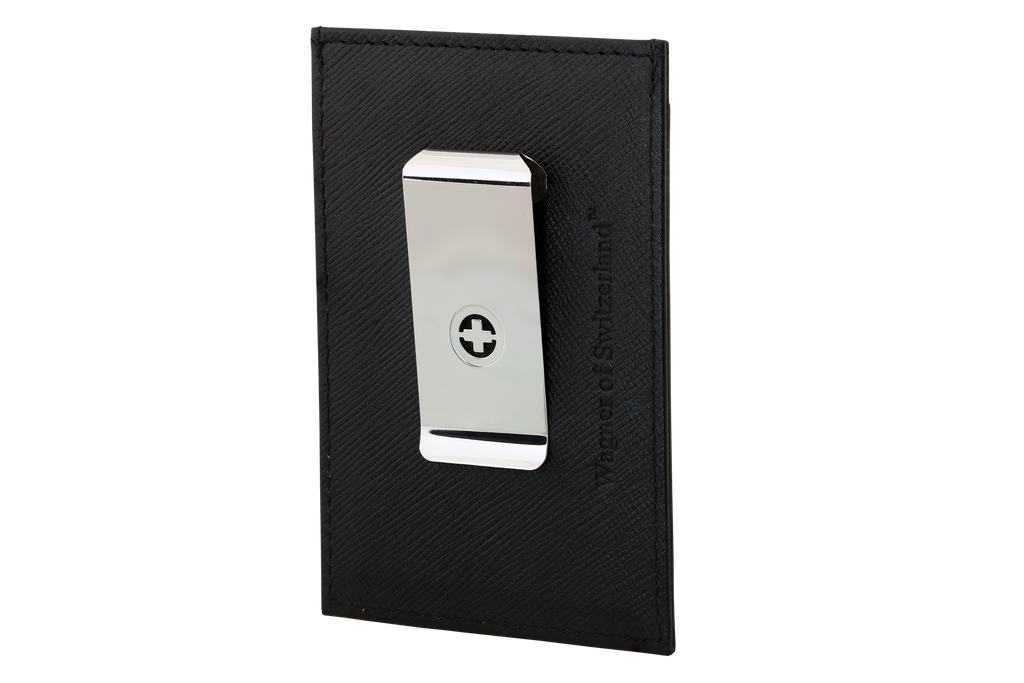 ZÜRICH MONEYCLIP, top-grain Saffiano