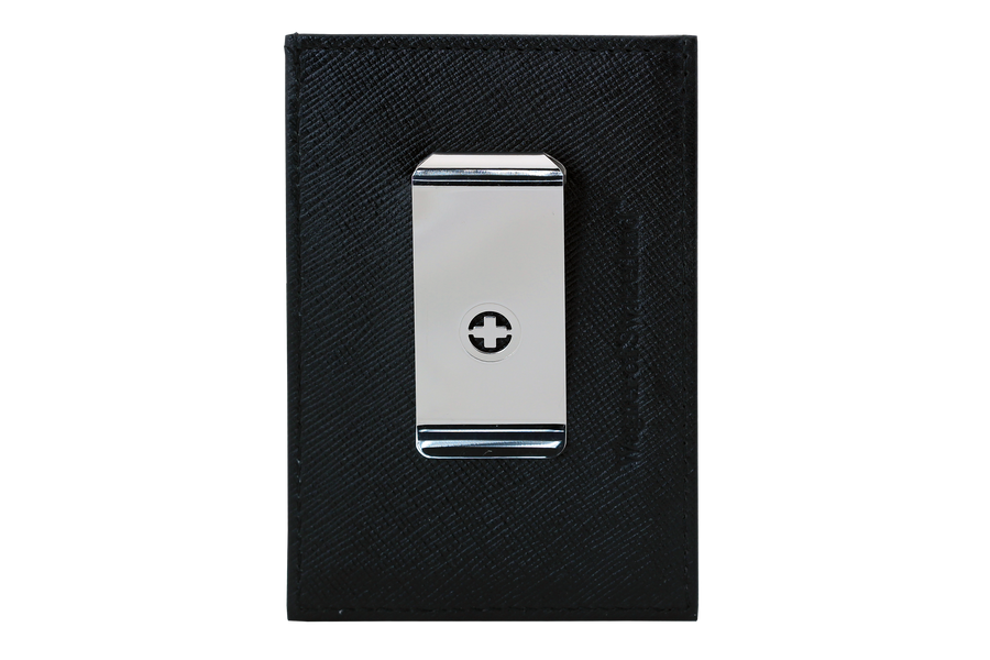 ZÜRICH MONEYCLIP, top-grain Saffiano