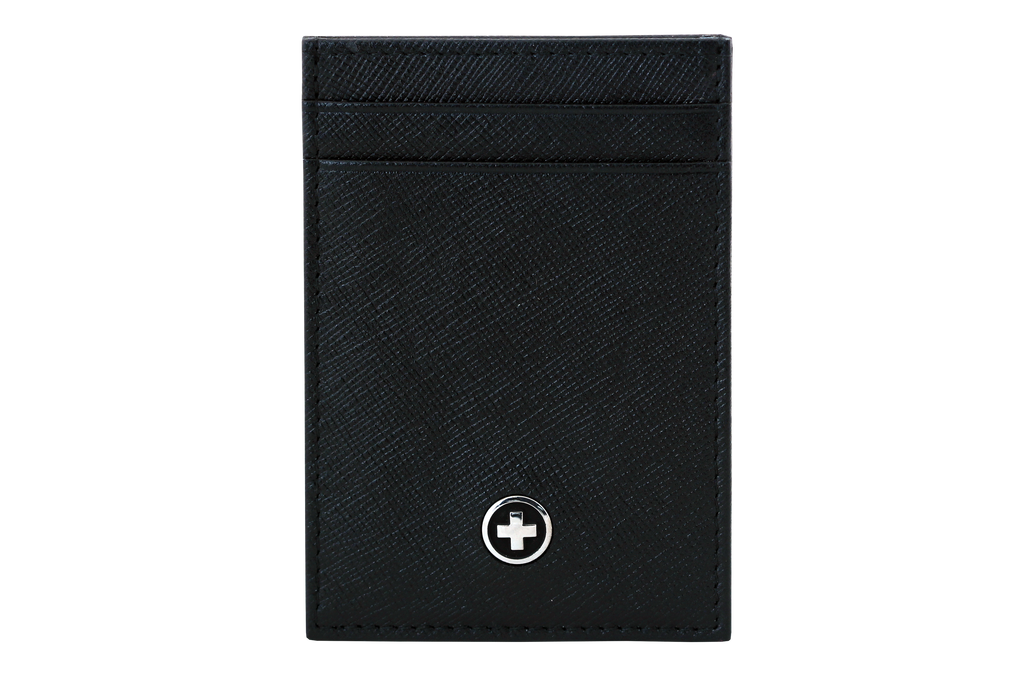 ZÜRICH MONEYCLIP, top-grain Saffiano