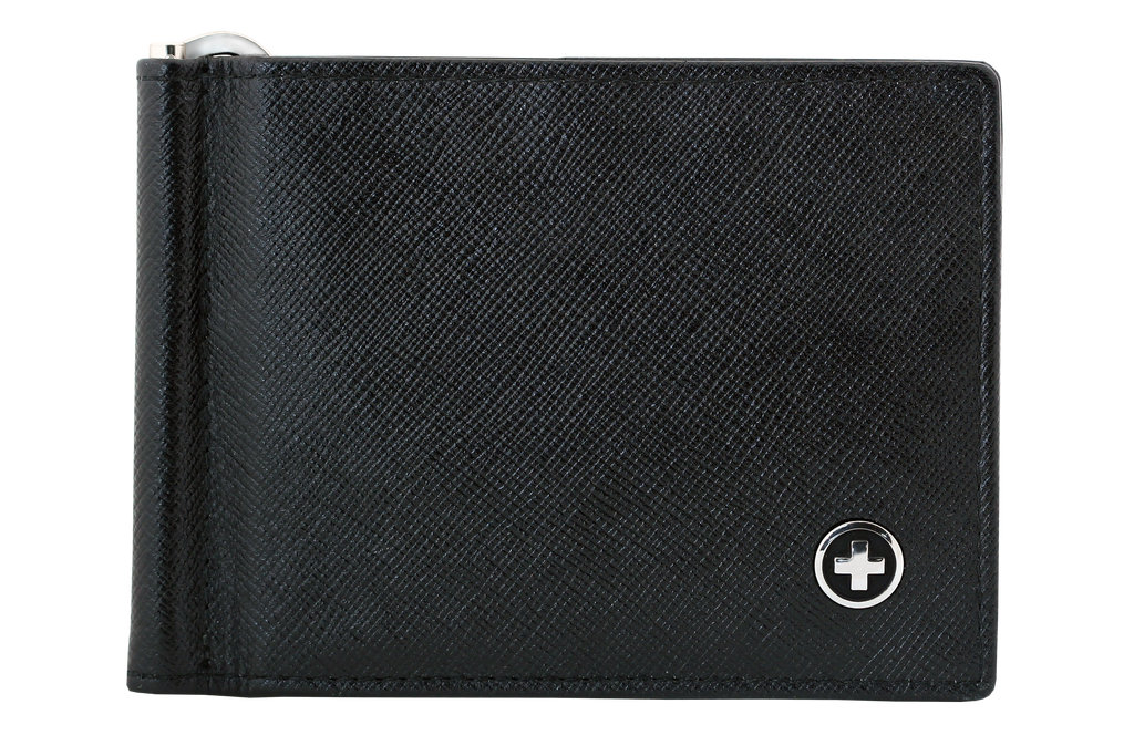 ZÜRICH BILLFOLD CLIP, top-grain Saffiano