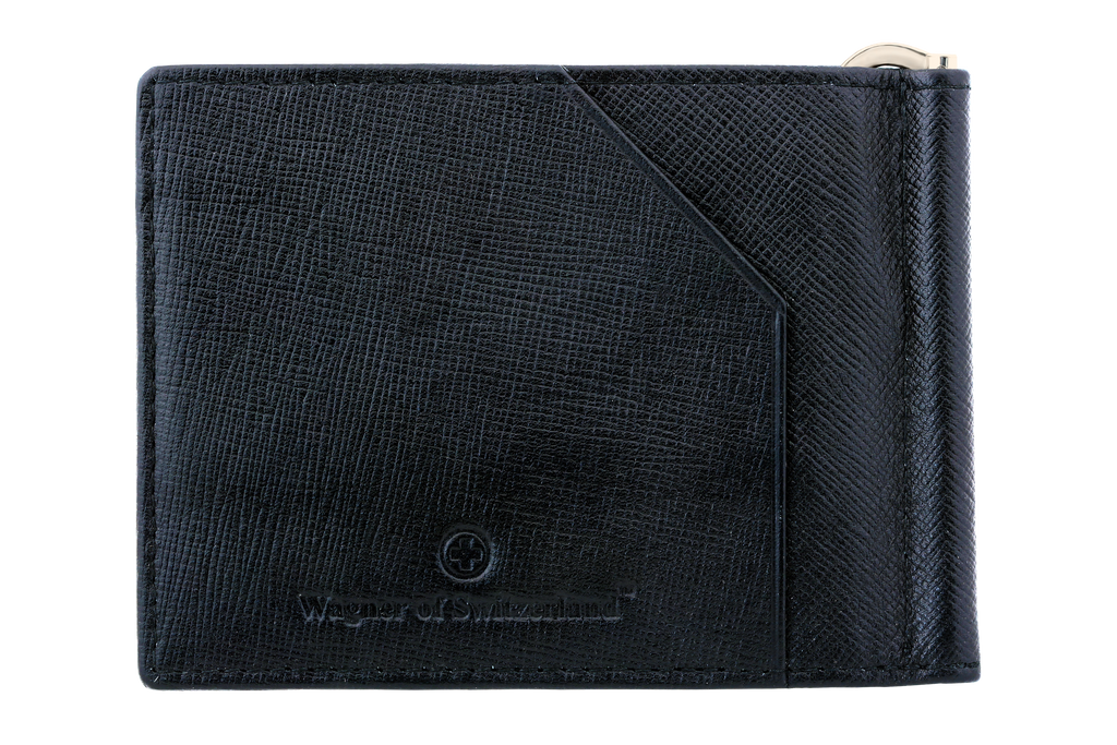 ZÜRICH BILLFOLD CLIP, top-grain Saffiano