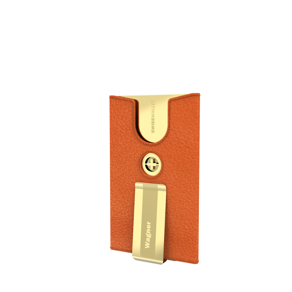GENEVA WALLET MODULE, orange