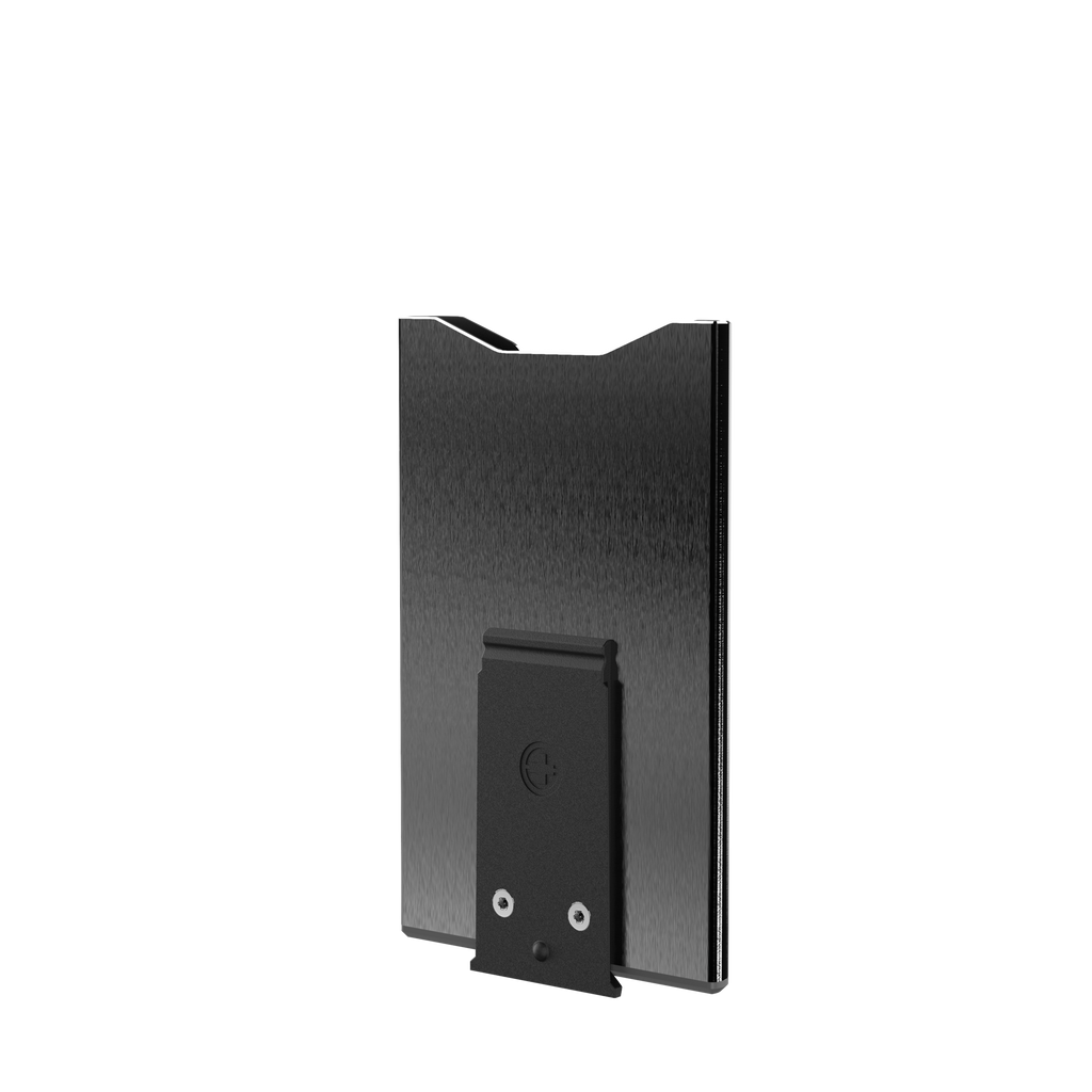 SUPERSLIM WALLET MODULE black brushed