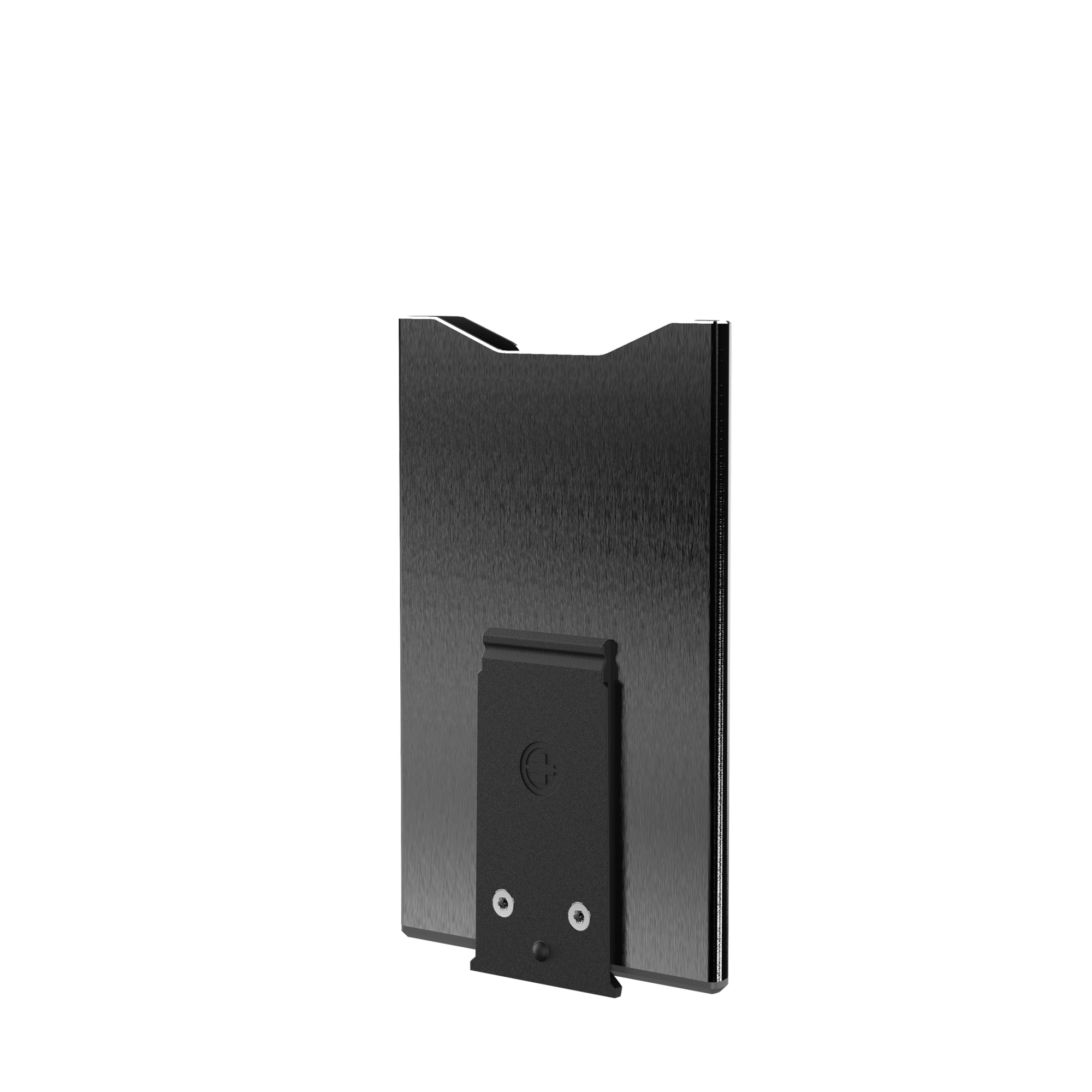 SUPERSLIM WALLET MODULE black brushed