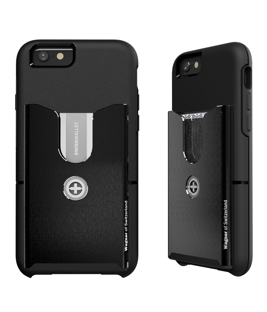 SUPERSLIM WALLET MODULE black brushed