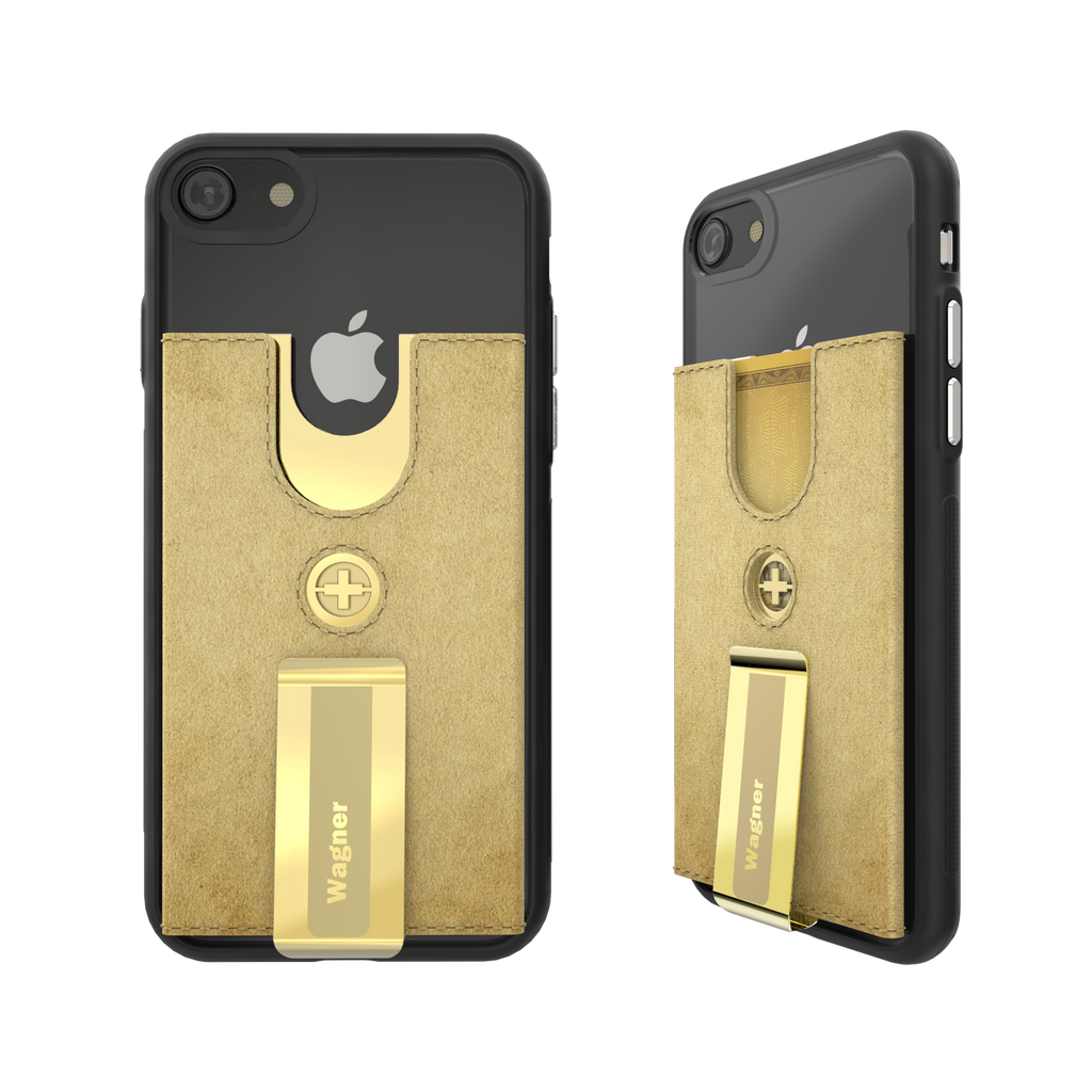 GENEVA WALLET CASE, gold