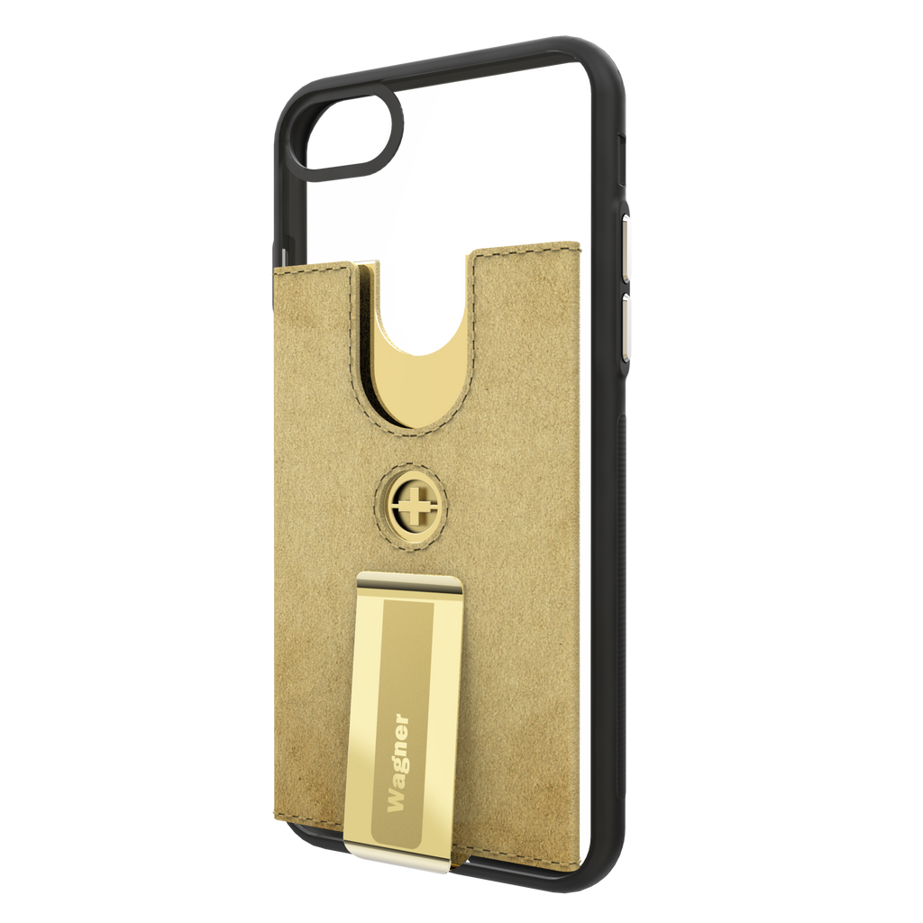 GENEVA WALLET CASE, gold