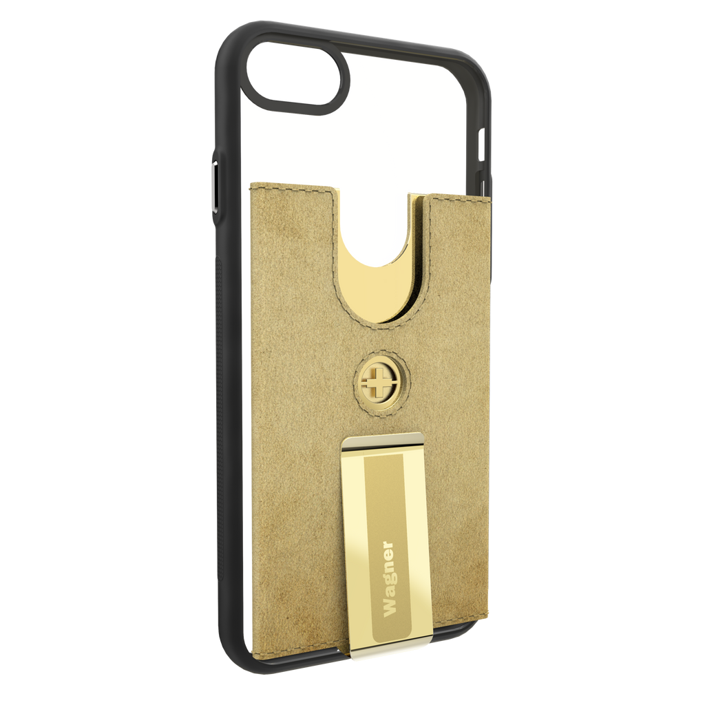GENEVA WALLET CASE, gold