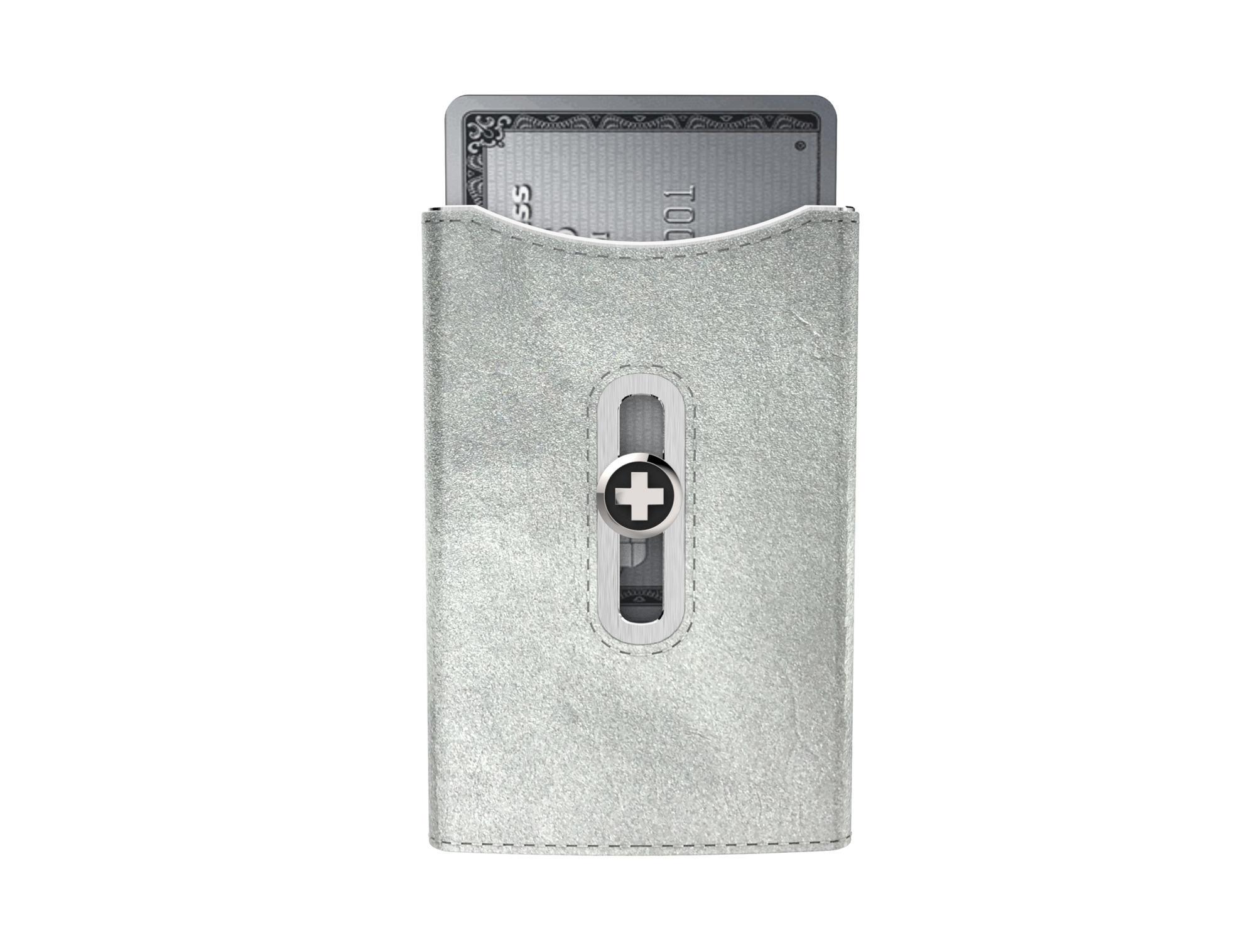 SWISSWALLET SKIN, silver