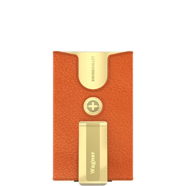 GENEVA WALLET MODULE, orange