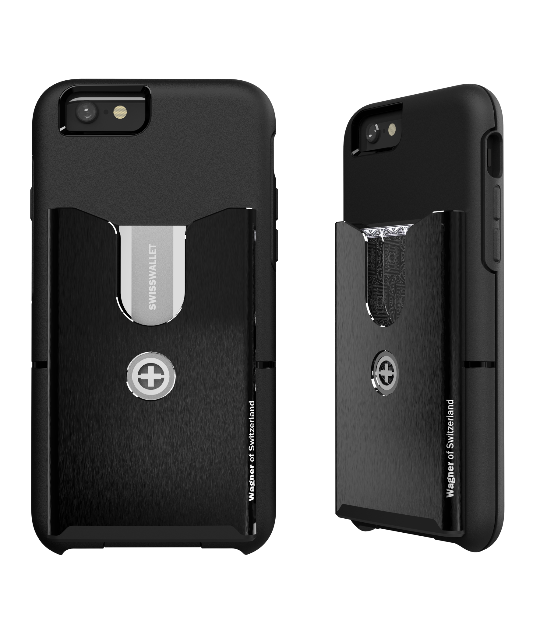 SUPERSLIM WALLET MODULE black brushed
