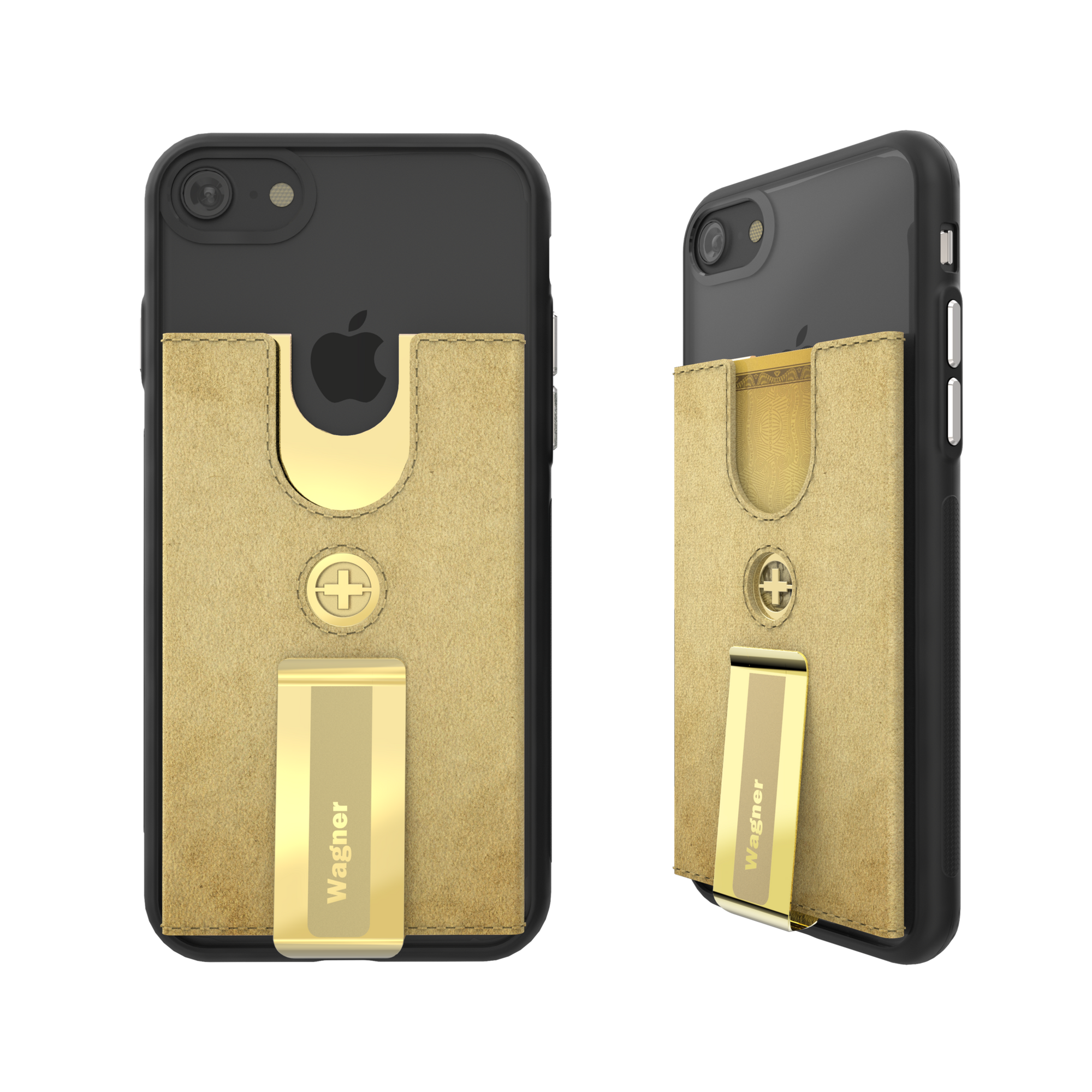 GENEVA WALLET CASE, gold