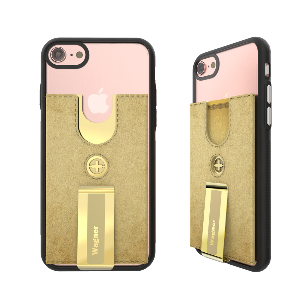 GENEVA WALLET CASE, gold