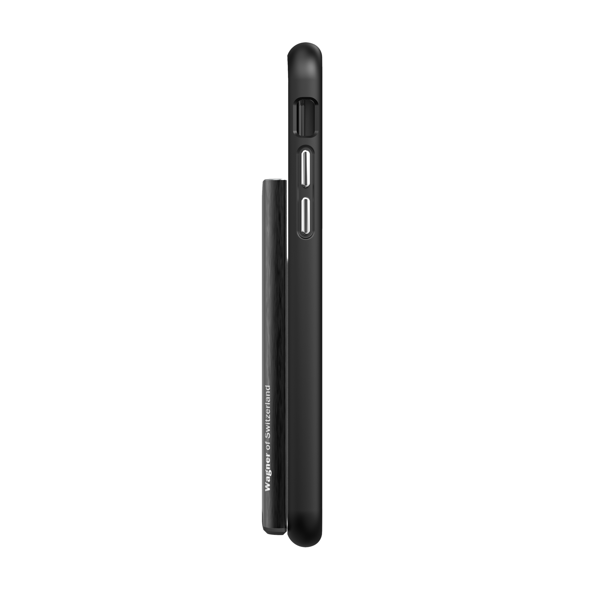 SUPERSLIM WALLET CASE iPhone 7/8, brushed black
