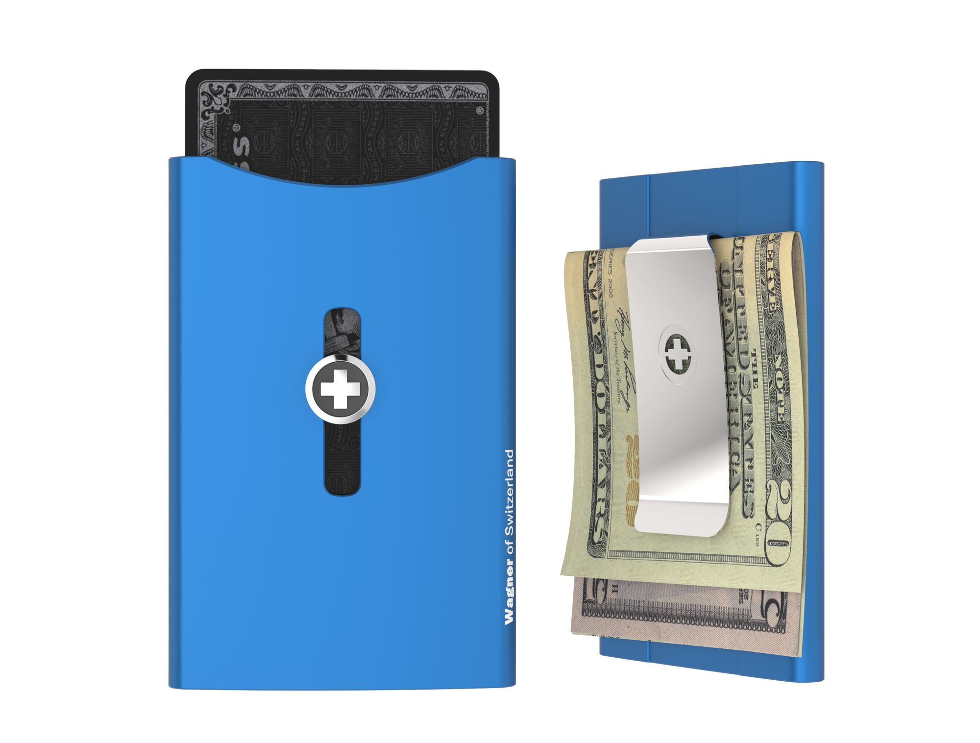 SWISSWALLET ORIGINAL, cobald blue