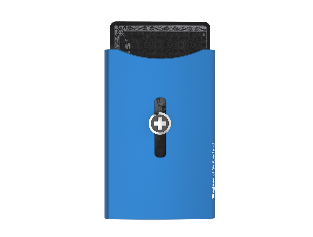 SWISSWALLET ORIGINAL, cobald blue