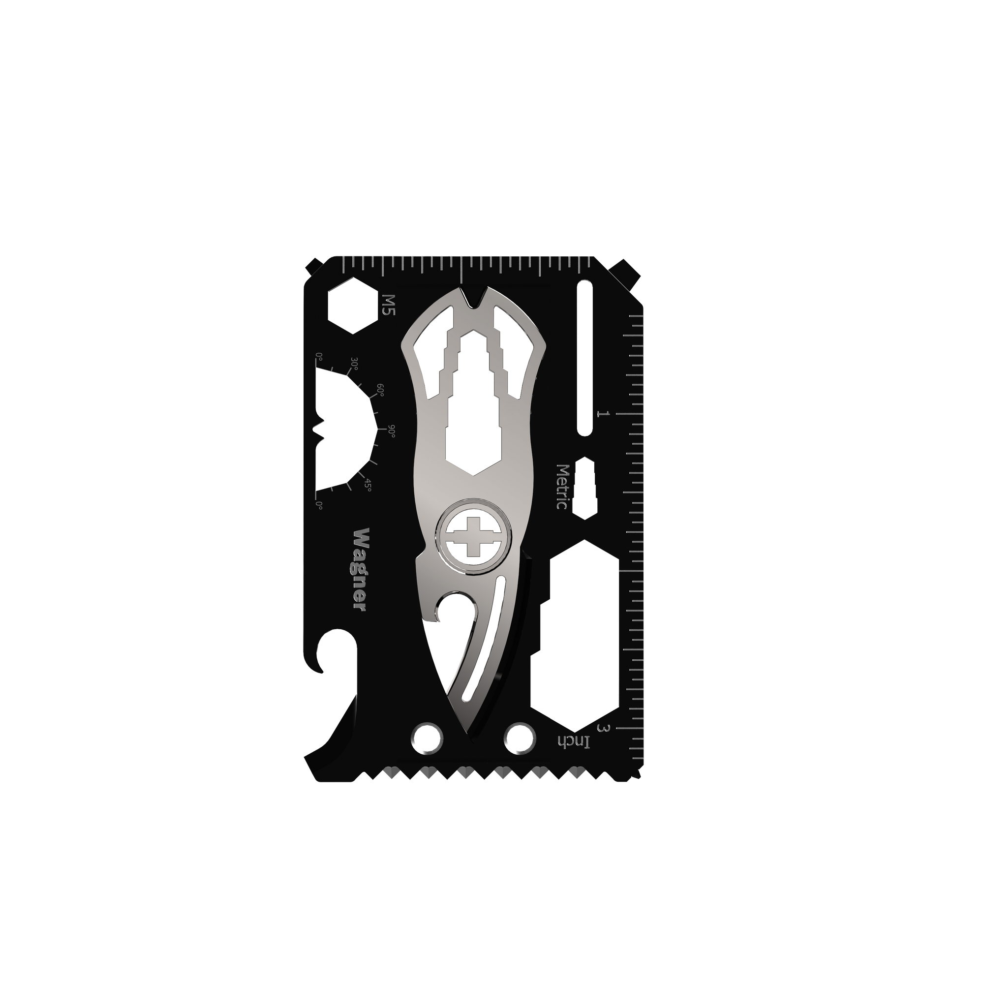 TOOLCARD WALLET MODULE, black ice