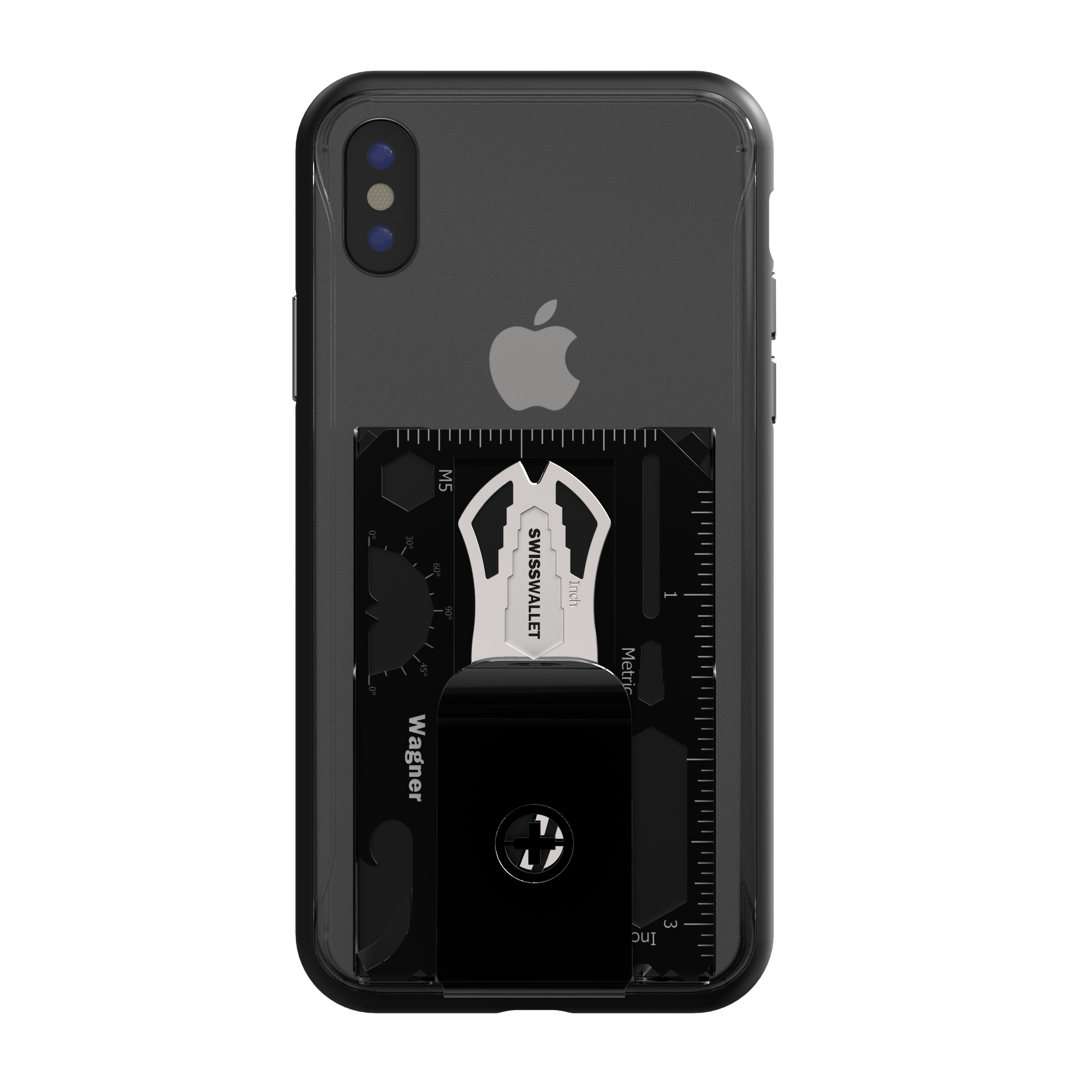 TOOLCARD WALLET CASE iphone 7/8 Plus, black ice