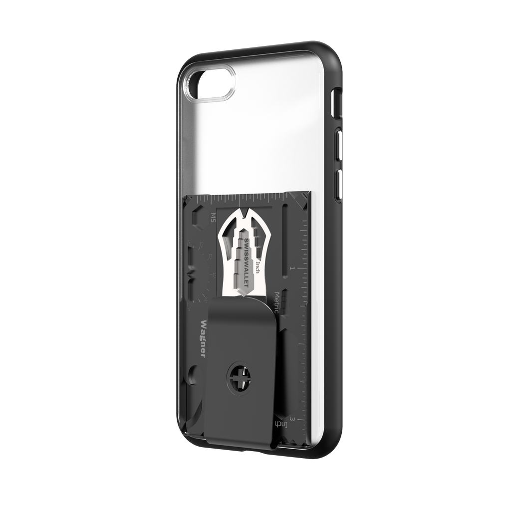TOOLCARD WALLET CASE iphone 7/8, black ice