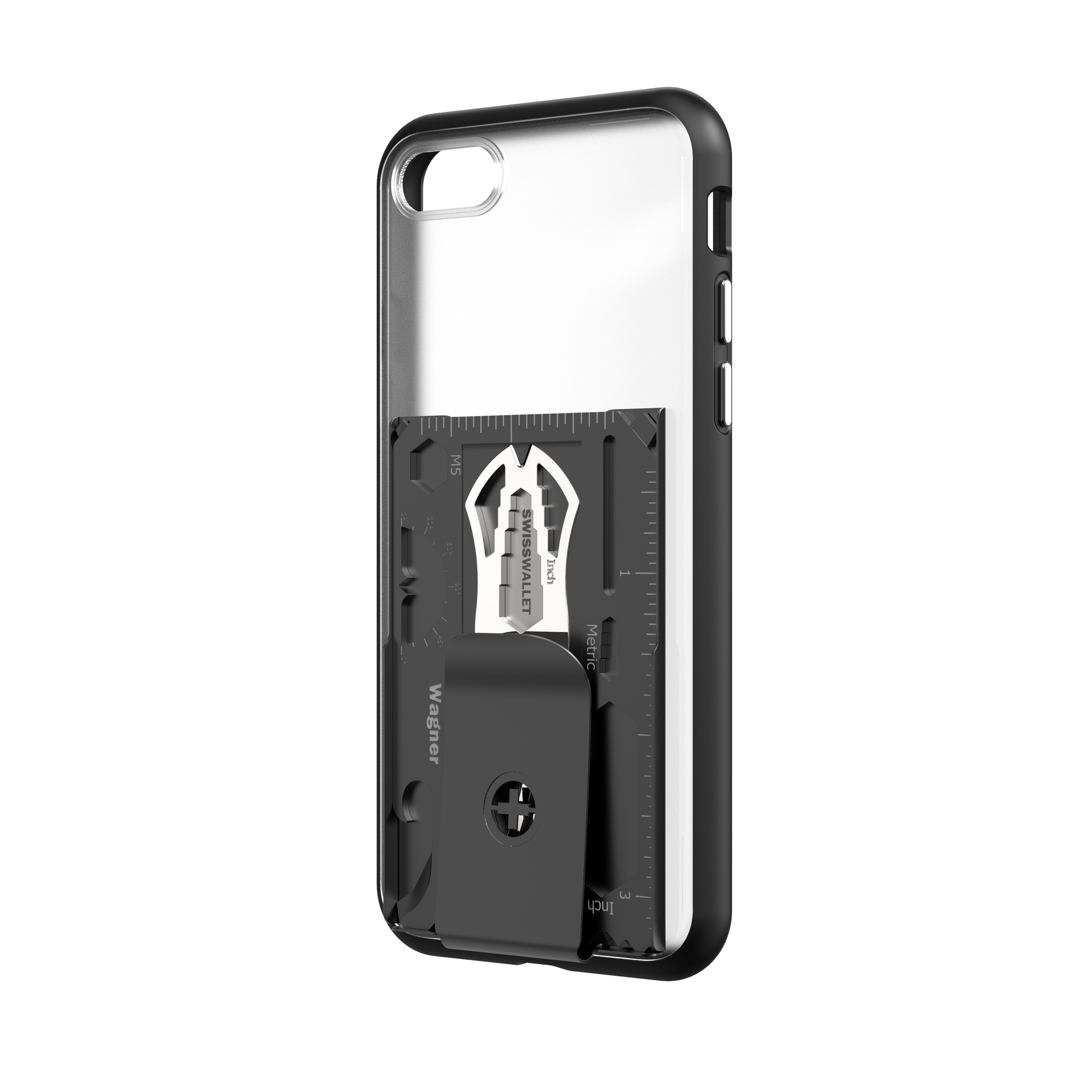 TOOLCARD WALLET CASE iphone 7/8, black ice