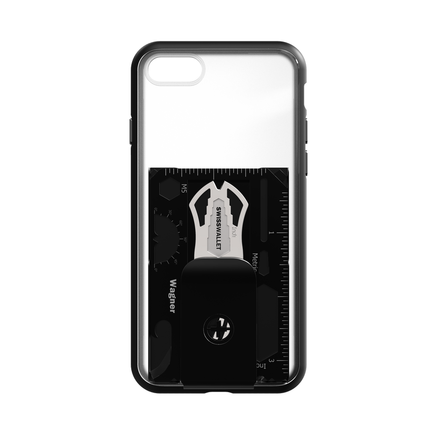 TOOLCARD WALLET CASE iphone 7/8, black ice