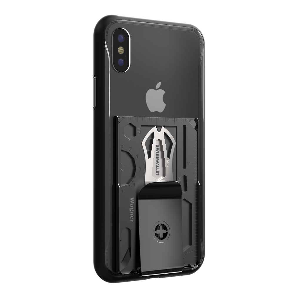 TOOLCARD WALLET CASE iphone 7/8 Plus, black ice