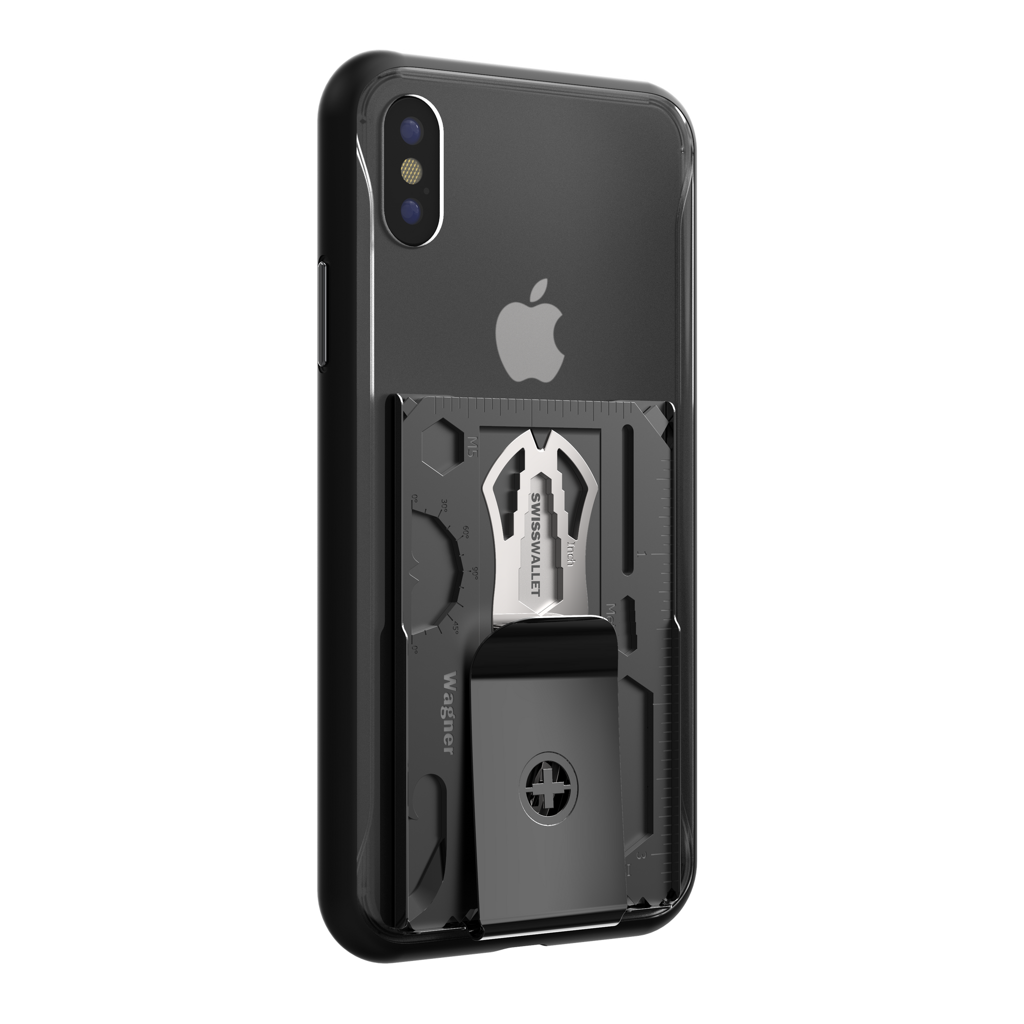 TOOLCARD WALLET CASE iphone 7/8 Plus, black ice